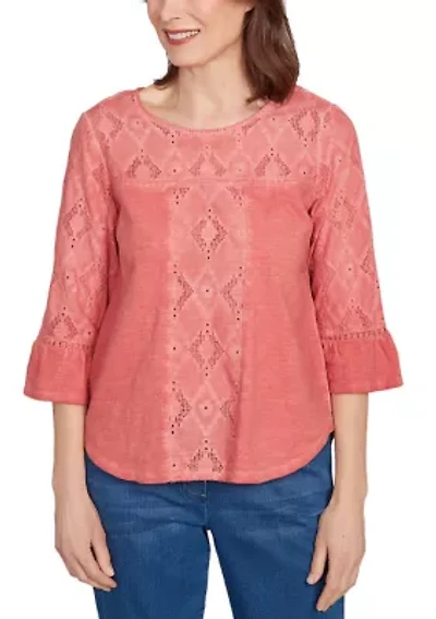 Petite El Paso Spliced Diamond Solid Top