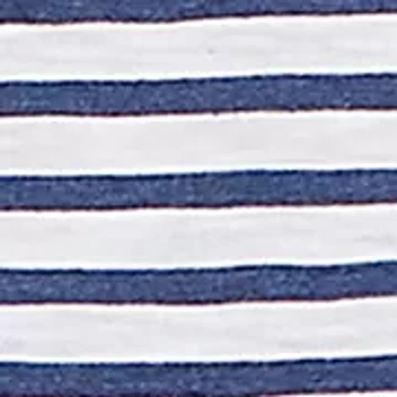 Petite El Paso Floral Yoke Stripe Top