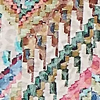 Petite El Paso Ikat Diamond Top