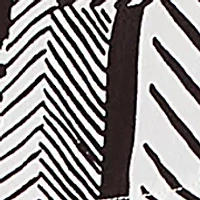 Women's Business As Usual Zebra Geo Twin Print Top