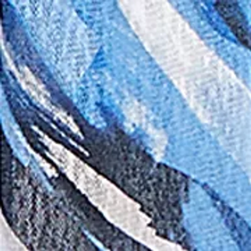 Petite Business As Usual Texture Mesh Print Two One Top