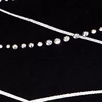 Petite Metallic Stripe Knit Top