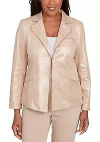 Women's Urban Legend Shimmer Faux Suede Jacket