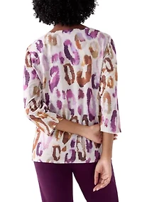 Women's Urban Legend Drama Animal Top