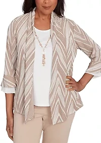 Women's Urban Legend Exploded Chevron Two One Top