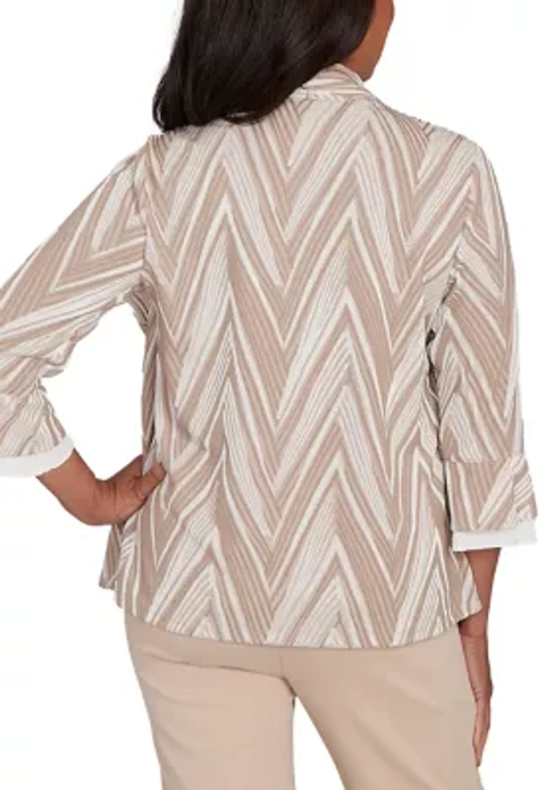 Women's Urban Legend Exploded Chevron Two One Top