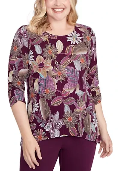 Missy Urban Legend Batik Floral Melange Print