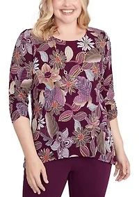 Missy Urban Legend Batik Floral Melange Print