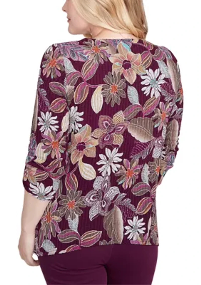 Missy Urban Legend Batik Floral Melange Print