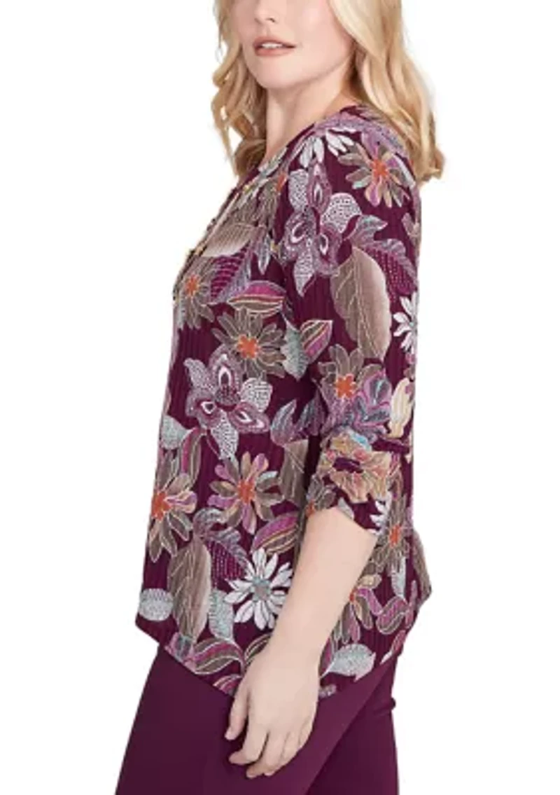 Missy Urban Legend Batik Floral Melange Print