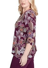 Missy Urban Legend Batik Floral Melange Print