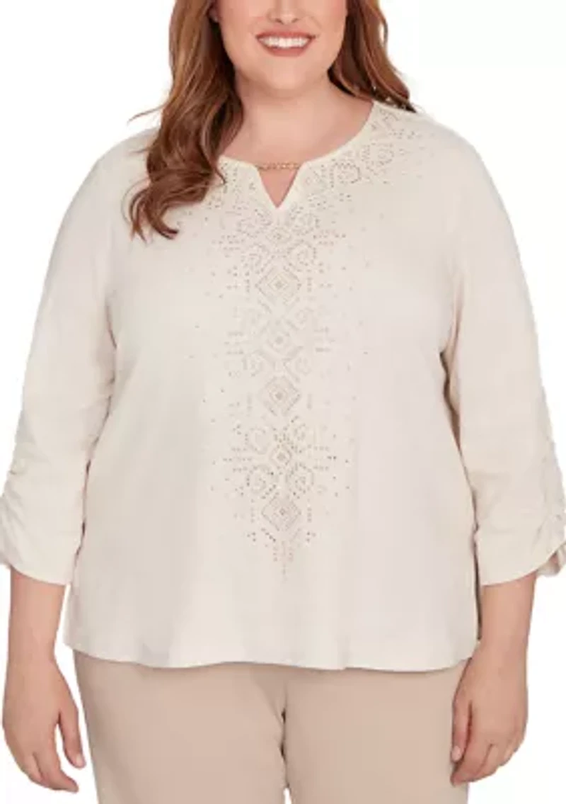 Plus Urban Legend Center Heat Set Top