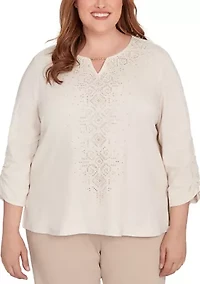 Plus Urban Legend Center Heat Set Top