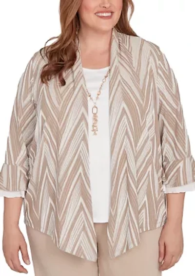 Plus Urban Legend Exploded Chevron Two One Top