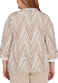 Plus Urban Legend Exploded Chevron Two One Top