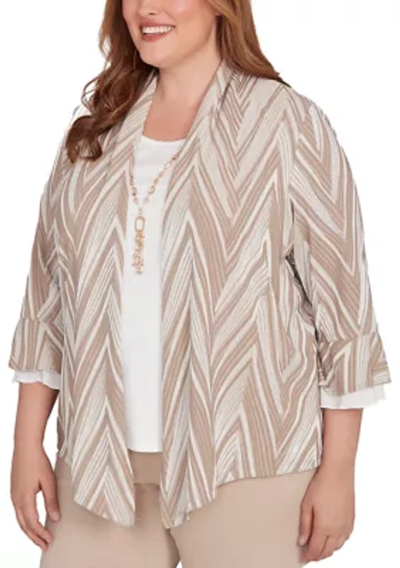 Plus Urban Legend Exploded Chevron Two One Top