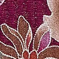 Plus Urban Legend Batik Floral Melange Print Top