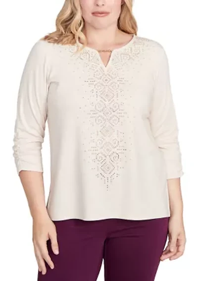 Petite Urban Legend Center Heat Top