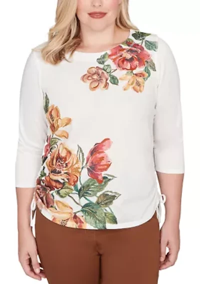 Women's Mount Laurel Placed Floral Top