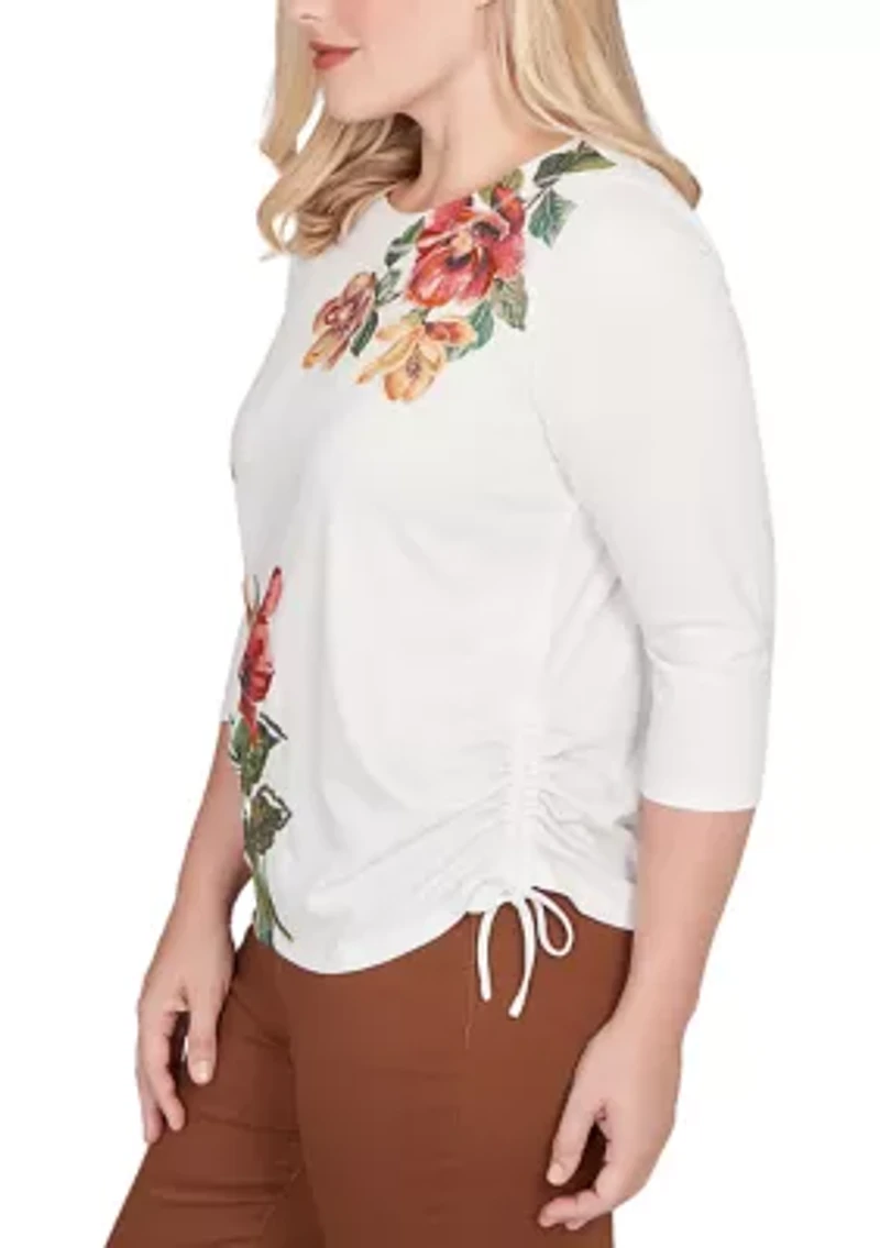 Women's Mount Laurel Placed Floral Top