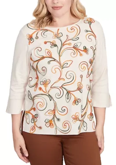 Women's Mount Laurel Scroll Soutache Top