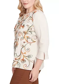 Women's Mount Laurel Scroll Soutache Top