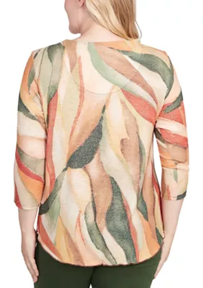 Women's  Mount Laurel Stained Glass Shimmer Top