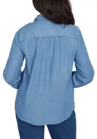 Women's Sunset Canyon Embroidered Tencel™ Shirt