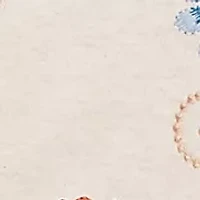 Plus Sunset Canyon Allover Floral Embroidery Top