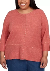 Plus Sunset Canyon Solid with Heat Set Top