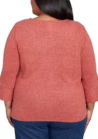 Plus Sunset Canyon Solid with Heat Set Top