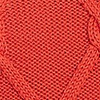 Petite Sunset Canyon Cable Stitch with Stripe Woven Trim Sweater