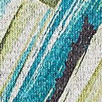 Women's Lake Champlain Brushstrokes Melange Print Top