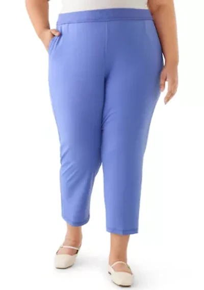 Plus Casual Vibe Proportioned Short Pants