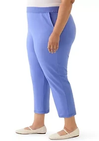 Plus Casual Vibe Proportioned Short Pants