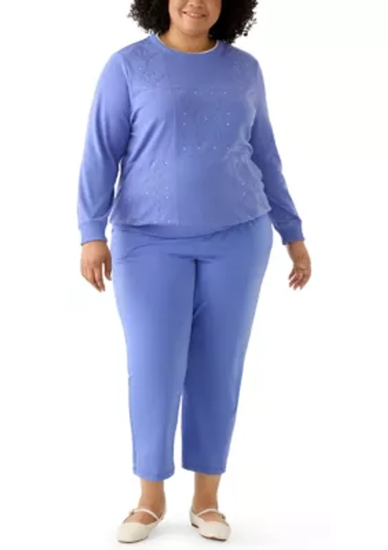 Plus Casual Vibe Proportioned Short Pants