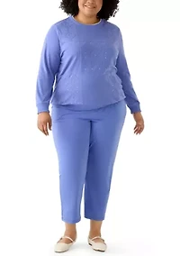 Plus Casual Vibe Proportioned Short Pants