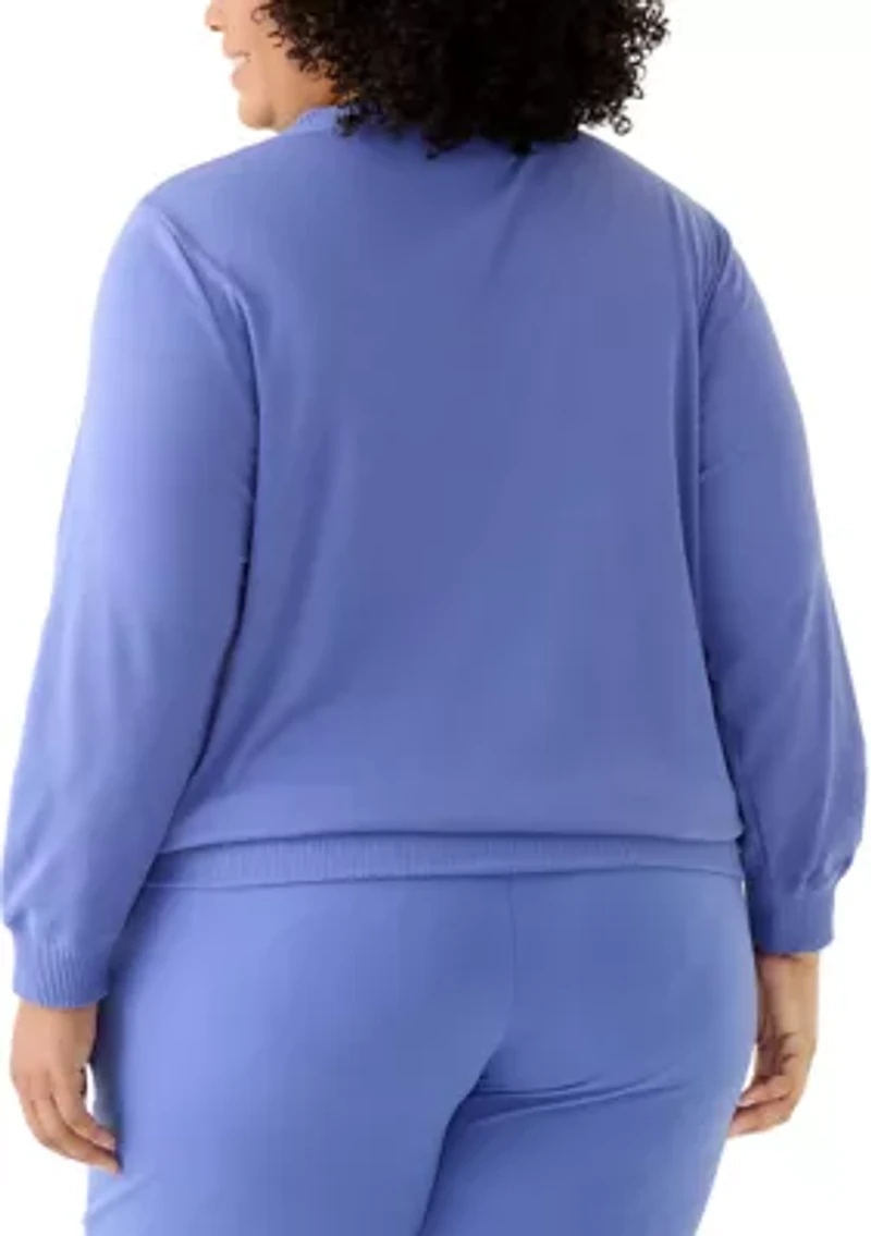 Plus Casual Vibe Soutache Patchwork Top