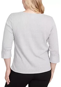 Women's Jet Setter Solid with Heat Set Detail