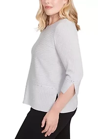 Women's Jet Setter Solid with Heat Set Detail