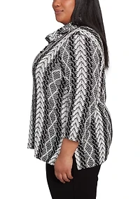 Plus Jet Setter Cable Jacquard