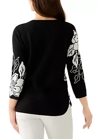 Petite Jet Setter Bold Floral Jacquard