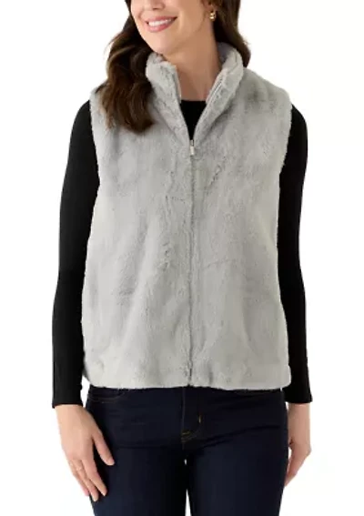Women's Stockbridge Faux Fur Vest