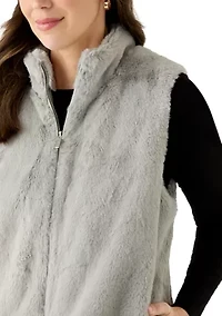 Women's Stockbridge Faux Fur Vest