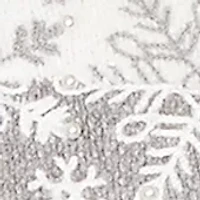 Women's Stockbridge Snowflake Embroidery Chenille Sweater