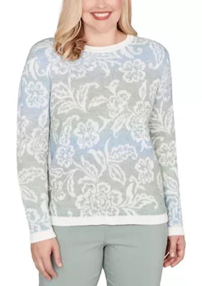 Women's Stockbridge Paisley Ombre Top
