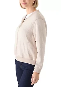 Women's Missy Vienna Medallion Quilt Bomber