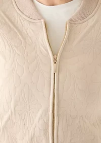 Women's Missy Vienna Medallion Quilt Bomber