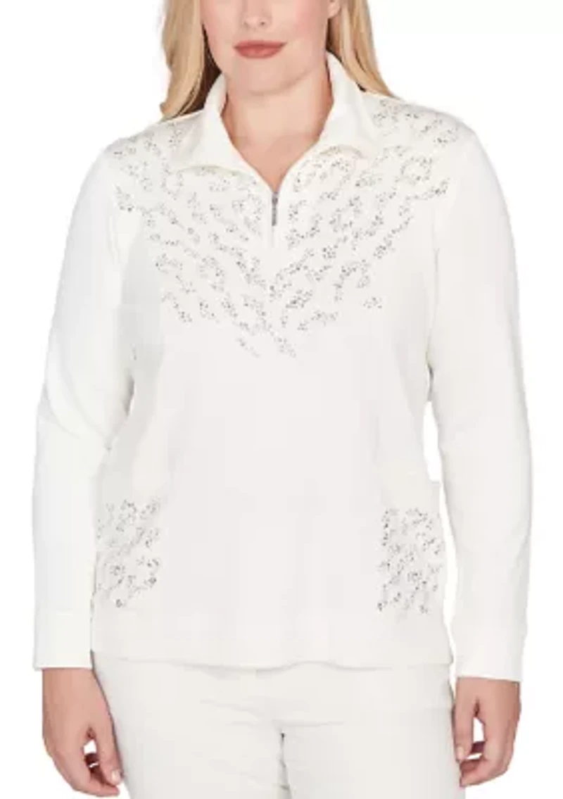 Women's Vienna Animal Heat Set Top