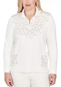 Women's Vienna Animal Heat Set Top